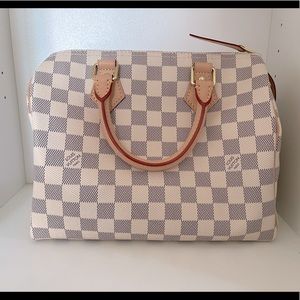 Louis Vuitton Speedy 25 Damier Azur